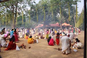 Ponkala Festival in Vazhappully Temple